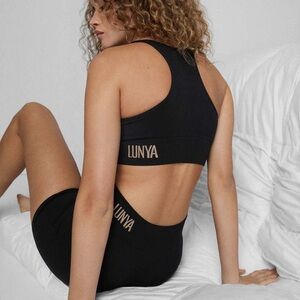 Lunya Black Sports Bra